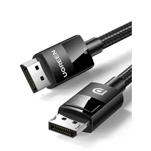 DisplayPort cable Ugreen 80390 DP 1.4 male-to-male 1 m, 7.3 mm, ABS