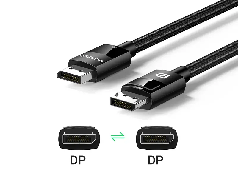 Ugreen 80390 DisplayPort 1.4 kabelis 1 m Photo 2