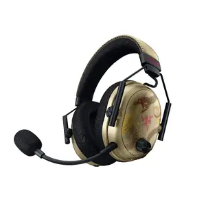 Наушники Razer BlackShark V3 Pro Counter-Strike 2 Edition — проводные и беспроводные, Bluetooth, охватывающие, 12–28000 Гц, 367 г, чёрные