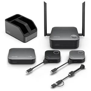 Wireless presentation system BenQ InstaShow VS25 HDMI Desktop, Wi‑Fi 6, up to 2400 Mbps, External antenna, Black