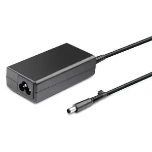 Barošanas adapteris CoreParts MBXHP-AC0038, portatīvam, 65 W, melns, 100×160×40 mm