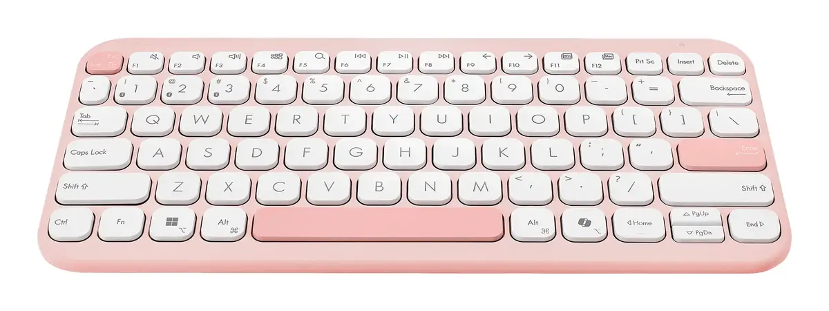 ASUS Marshmallow KW100 Bluetooth 75% keyboard Photo 4