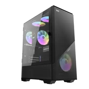 Computer case darkFlash DLC31 Midi Tower — Black, ATX PSU, supports 120/140 mm fans, 2.5"/3.5" drives