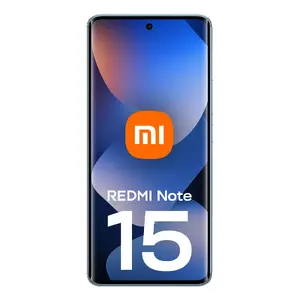 Смартфон Xiaomi Redmi Note 15 — 6.77" (17.2 см), MediaTek Helio G100 Ultra 2 ГГц, 8 ГБ RAM, 256 ГБ, тройная 108 МП камера, 6000 мА·ч, синий