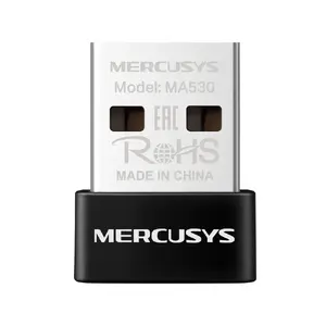 USB-адаптер Bluetooth Mercusys MERC-MA530, Bluetooth 5.3, USB Type-A, nano, чёрный металлический