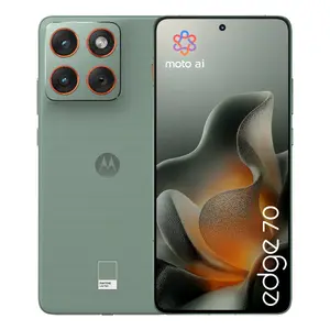 Смартфон MOTOROLA edge 70 — 6.7" (17 см) Dual SIM, Snapdragon 7 Gen 4, 12 ГБ RAM, 512 ГБ, 4800 мА·ч, зелёный
