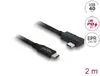 DELOCK USB4 Gen 3x2 40 Gbps USB-C to USB-C 2 m Photo 2