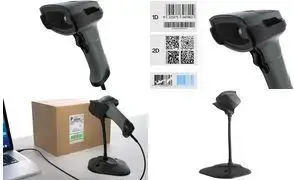 Vadu skeneris Safescan 330-W (modelis 140-0747) — 1D un 2D, darba attālums 3–35 cm