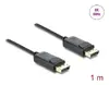 DELOCK DisplayPort koaksiālais kabelis 8K 60 Hz 1 m Photo 2