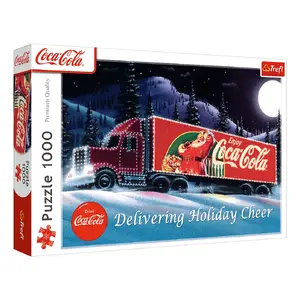 Пазл TREFL Coca‑Cola 1000 деталей, арт‑мотив, ширина 683 мм