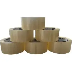 Adhesive tape nc system Akryl Transparent 48 x 66 mm roll, pack of 6