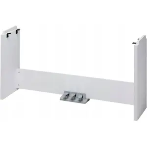 Keyboard stand Kurzweil KAS5 White for KA-70/90/120 keyboards, adjustable height, folding metal frame
