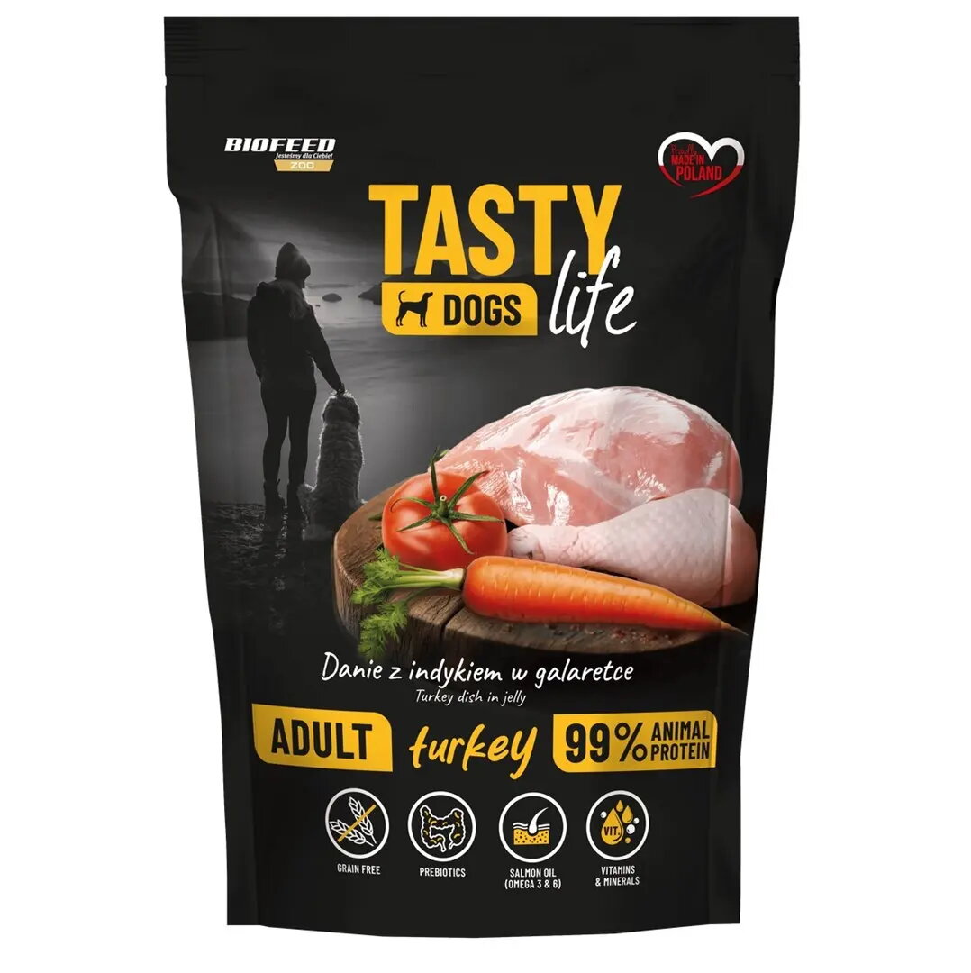 Konservēta barība suņiem BIOFEED Tasty Dogs