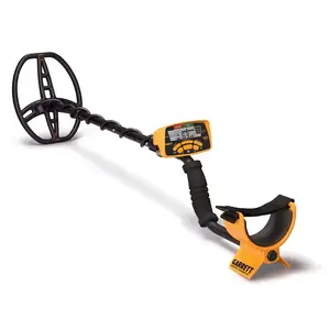 Metal detector Garrett ACE 400i — 10 kHz, button controls, AA battery, weight 1.32 kg, width 1346.2 mm