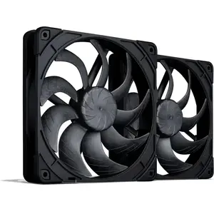 Комплект вентиляторов Noctua NF-A14x25 G2 PWM Sx2-PP chromax.black 140 мм