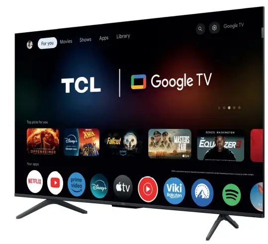 TCL 50C61K 50" QD‑Mini LED 4K Smart TV Photo 2