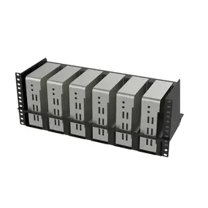 Mini PC chassis Lanview LVR-MINIPC-BRACK-4UBL — compact metal case, model LVR-MINIPC-BRACK-4UBL