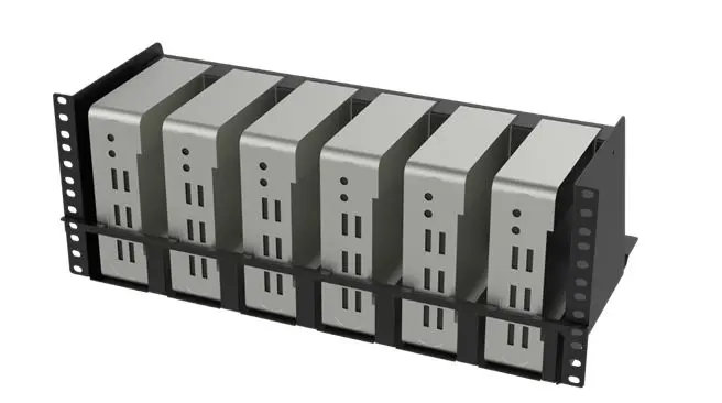 Lanview LVR-MINIPC-BRACK-4UBL 19 collu 4U statīva
