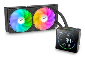 Thermaltake TH240-S V3 ARGB All-in-one Liquid CPU Cooler Black 12 cm 500-2500 RPM