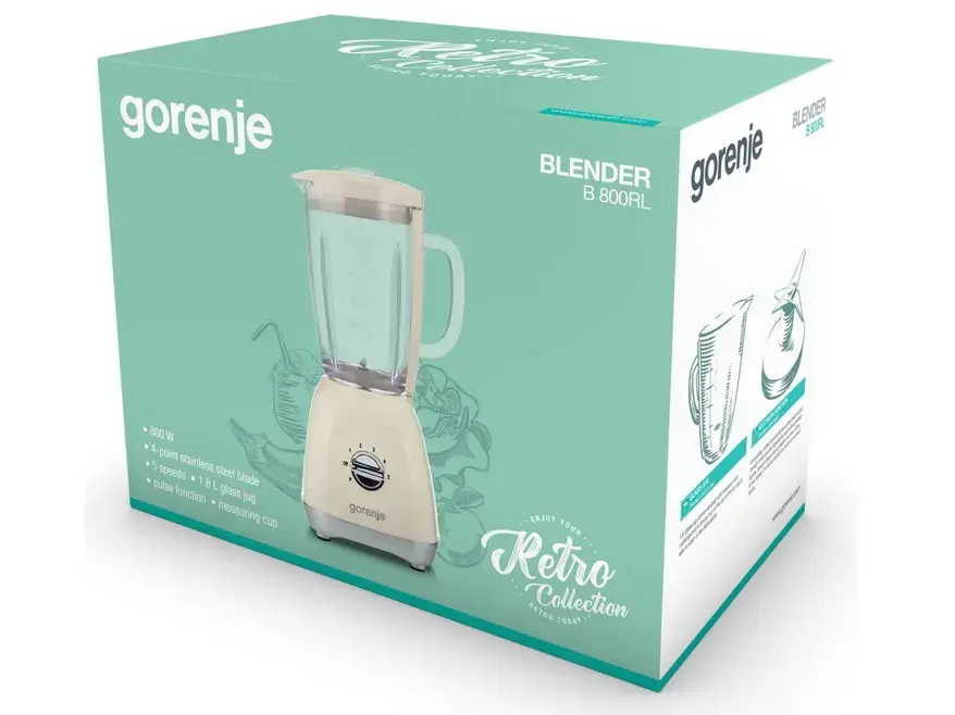 Блендер Gorenje B800RL Photo 2