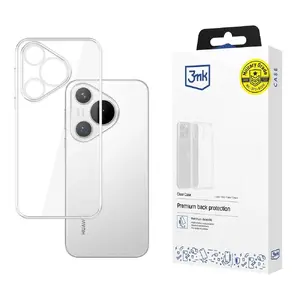 Protective clear phone case HUAWEI Pura 70 by 3mk – transparent slim cover for Pura 70