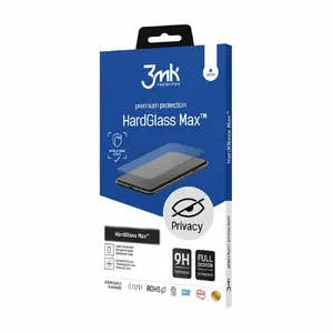Закалённое стекло защита экрана 3MK HardGlass Max Privacy для iPhone 12 Pro Max, 1 шт