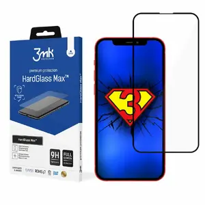 Tempered Glass Screen Protector for Apple iPhone 13 Pro Max / 14 Plus — 3MK HardGlass Max, 1 pc