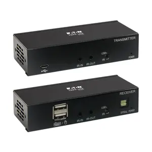Комплект-ретранслятор Eaton B127A-1A1-BCBH — USB-C на HDMI по Cat6, 4K@60Hz 4:4:4, KVM, PoC, HDCP 2.2, до 70 м