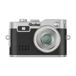 Kompakta kamera Rollei Compactline 12064 — 2 MP, sensors 1/4", 1920×1080 Full HD, 0,96" displejs, melna