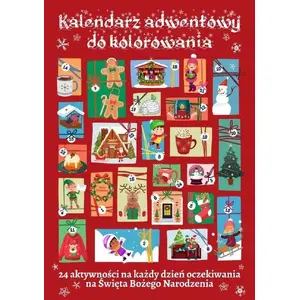 Адвент-календарь для раскрашивания, No name, модель 589046 — раскрашиваемый календарь ожидания