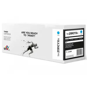 TB toner cartridge for HP Color LaserJet Pro 3202 W2191X TH-2191CYXN 100% new cyan