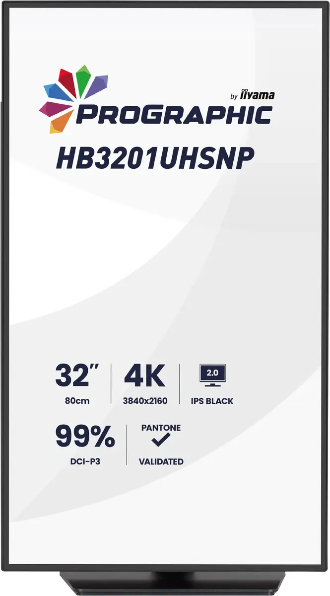 Монитор iiyama ProGraphic HB3201UHSNP-B1 31.5" 4K Photo 2