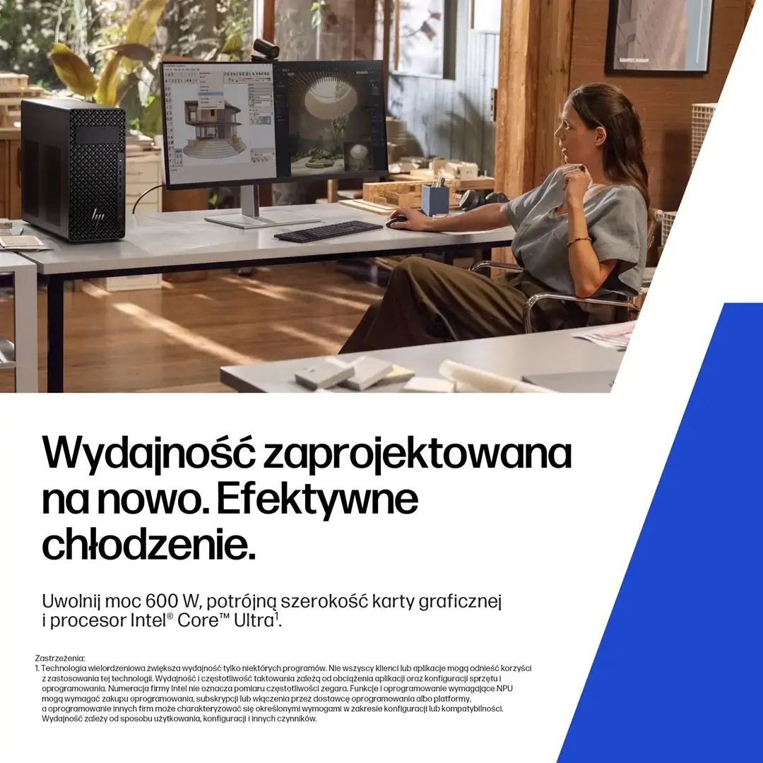 HP Z2 Tower G1i Ultra 7 265 vPro darbstacija Photo 6