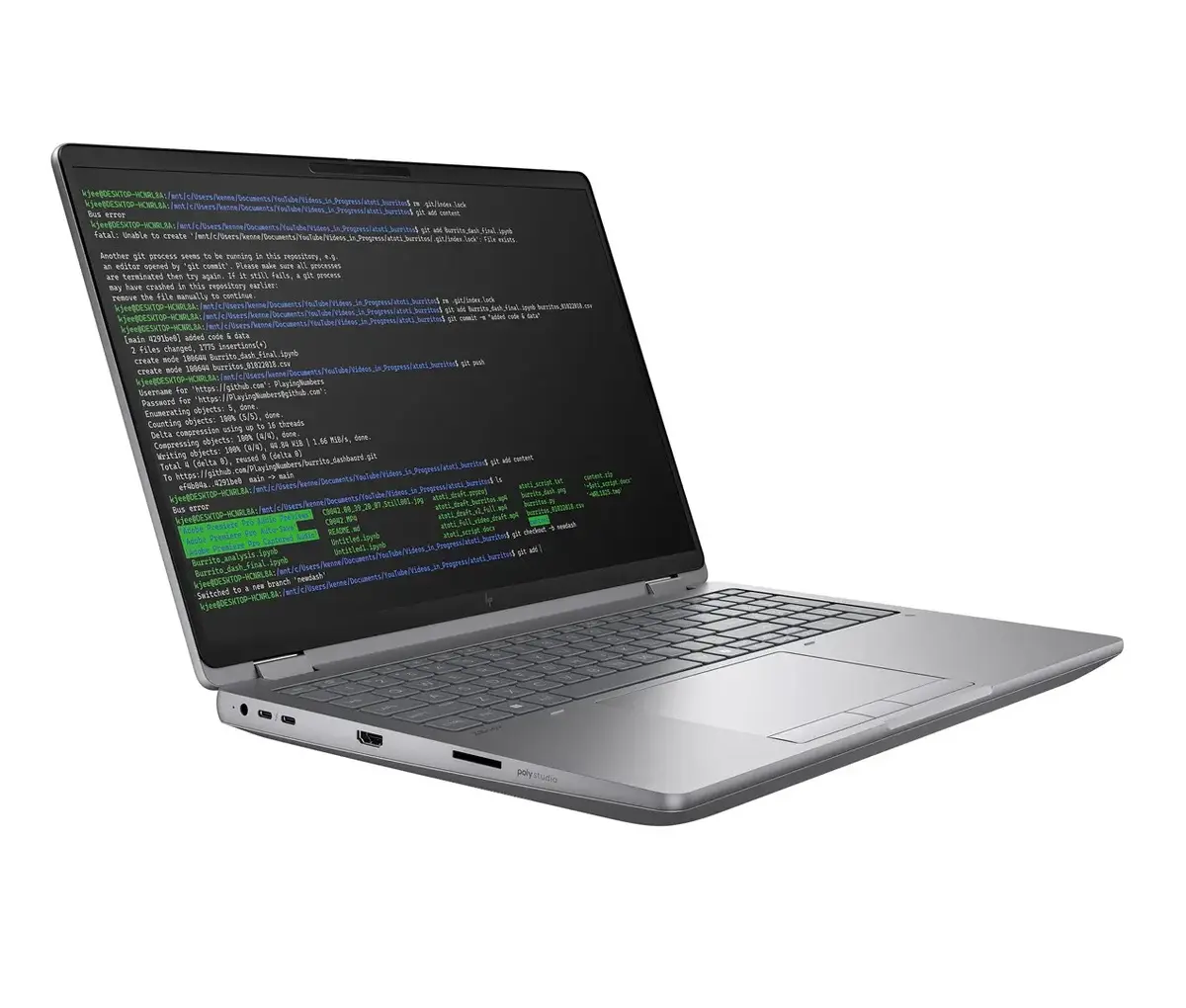 HP ZBook Fury 16 G1i — mobile workstation laptop Photo 2