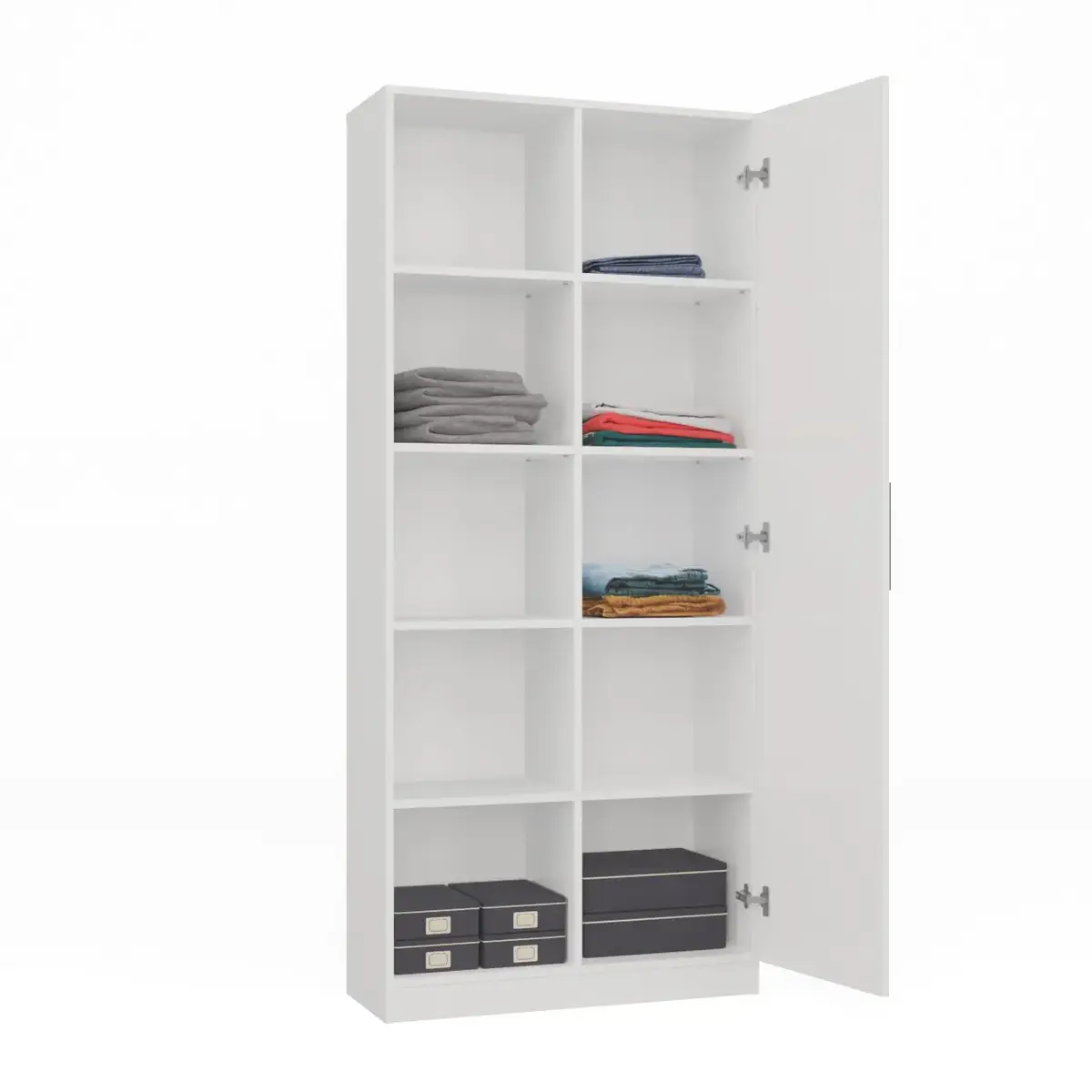 Офисный шкаф-стеллаж top e shop RD-80 BIEL KPL Photo 2