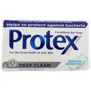 Cietā ziepe PROTEX Deep Clean 90 g — antibakteriāla attīroša ziepe