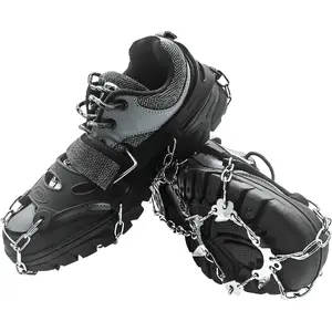 Traction Spikes for Hiking Boots Rebel Active RBA-5000-L — size L (41–44), metal cleats for winter walking