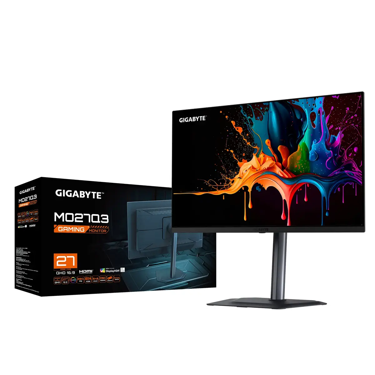 GIGABYTE MO27Q3 27" QD‑OLED QHD Monitor Photo 5