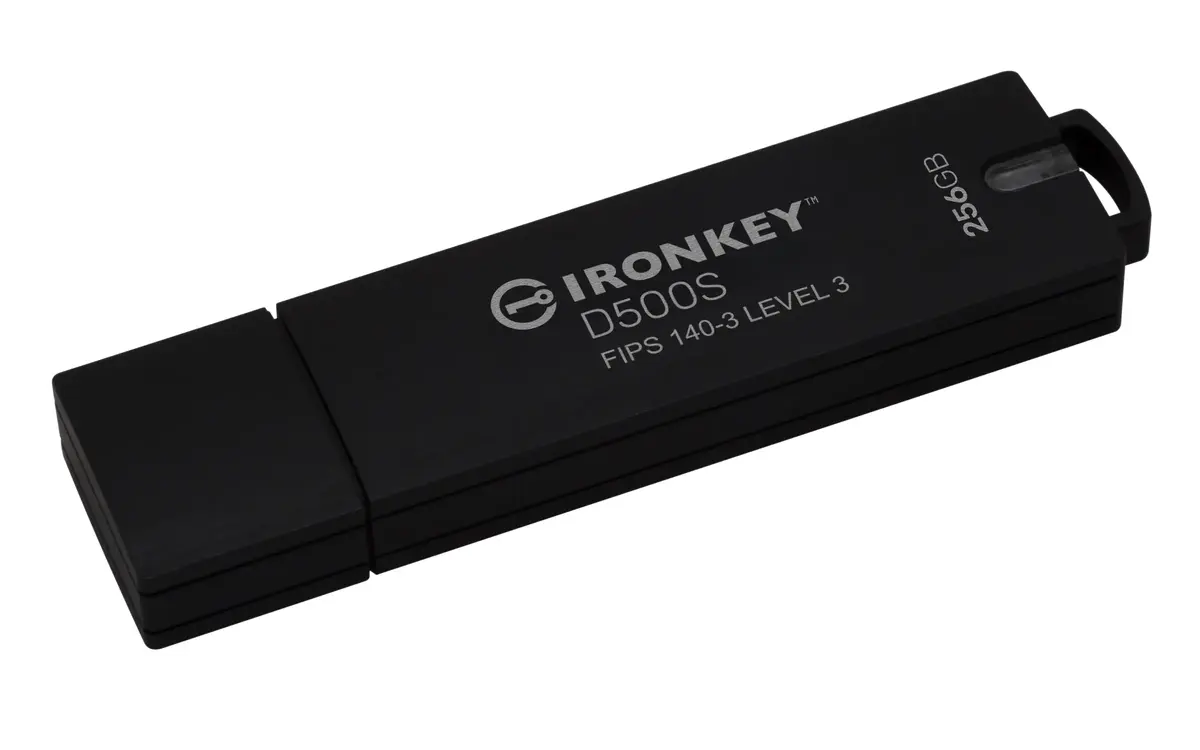 Kingston IronKey D500S 256GB USB-накопитель Photo 4