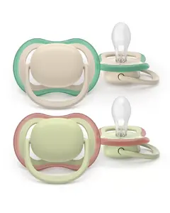 Philips AVENT ultra air Klasiskais bērnu māneklis SCF087/16, Ortodontisks silikona