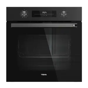 Built-in electric oven TEKA HSB6450FBK Neo black — 50–250°C, A+ energy, Maxi Grill, HydroClean