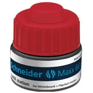Marker refill Schneider Electric Maxx 665 — red, 30 ml, compatible with Maxx 290/293 (2014+)
