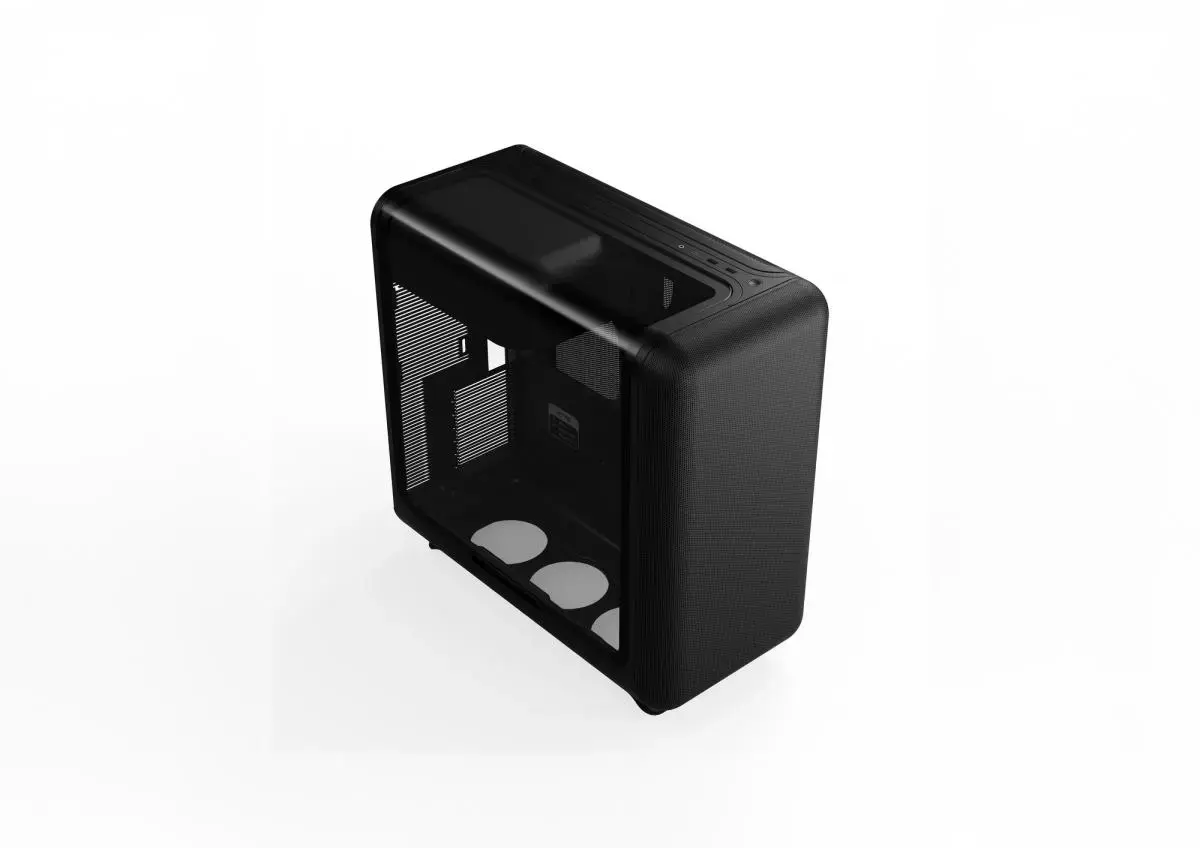 HYTE X50 Mid Tower корпус Pitch Black Photo 3