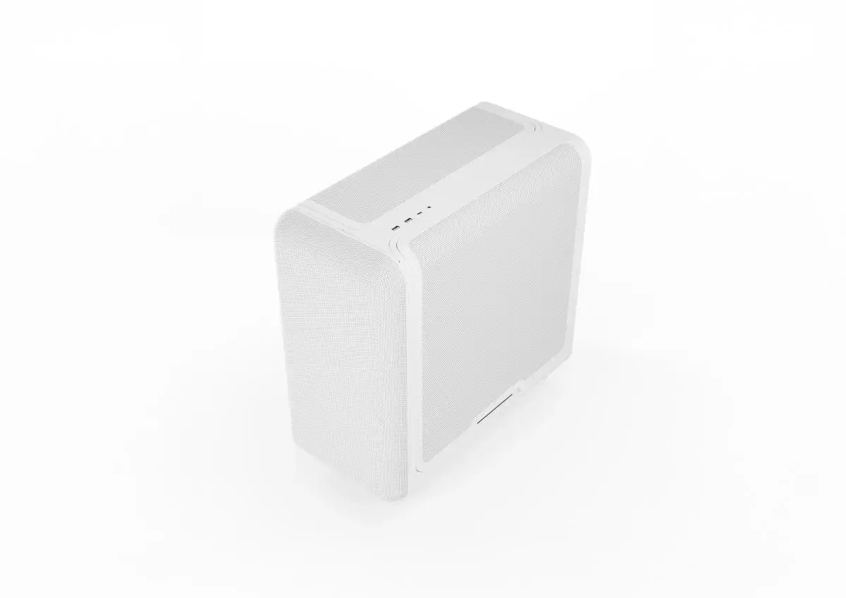 HYTE X50 AIR Mid‑tower корпус Snow White Photo 2