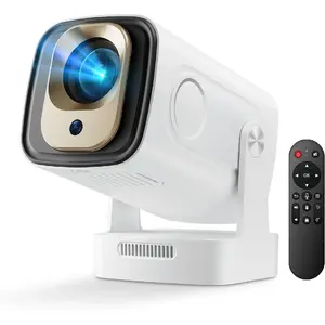Portatīvais viedais projektors Riff HY260 Pro Ultra — 1080p, Android 11.0, Wi‑Fi 6, Bluetooth 5.4, Auto Keystone