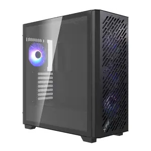 Mid-Tower PC Case ADATA XPG VALOR AIR PRO — Midi Tower, Black, supports 120/140 mm front fans, 120 mm side/rear, 2.5" & 3.5" drives