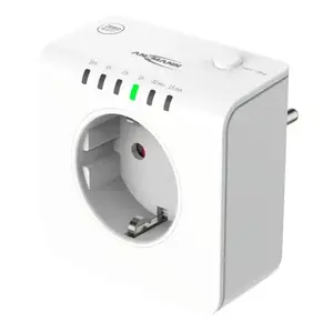 Smart plug ANSMANN AES1.5 — indoor wired socket, 16 A / 3680 W, white