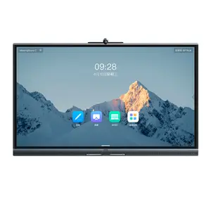Interactive display Yealink MB65C-EDLA 65" 4K IPS, 8 GB RAM, 64 MB storage, 30 W speakers, 50 MP camera, 98.2° FOV, VESA 600x400, black
