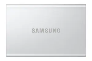 Внешний SSD Samsung MU-PD2T0G/WW 2 ТБ, USB Type-C 3.2 Gen 2, 1050/1000 МБ/с, серебристый, алюминиевый корпус