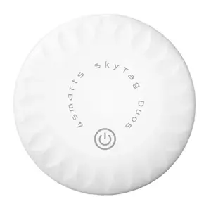 Finder 4smarts SkyTag Duos — universal Bluetooth tracker, white, CR2032, battery life up to 11,680 h, pack of 2
